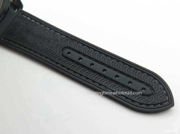 0407 Planet Ocean 45mm Real Ceramic BP-Maker Best Edition Black Dial On Nylon Rubber Strap A TopPick 8185